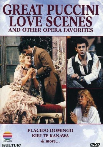 GREAT PUCCINI LOVE SCENES DVD 9 Opera