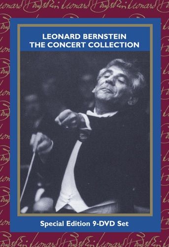 LEONARD BERNSTEIN: THE CONCERT COLLECTION DVD 9 (1), DVD 5 (8) Classical Music