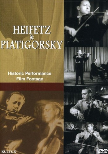 HEIFETZ & PIATIGORSKY DVD 5 Classical Music