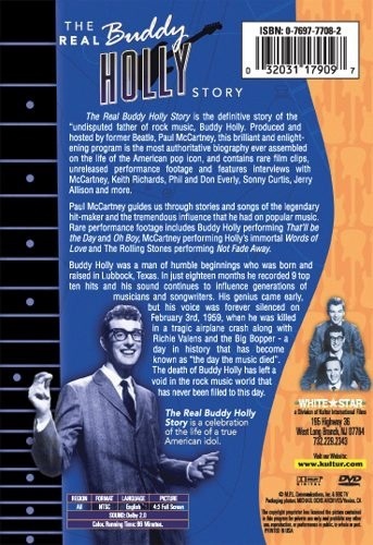 THE REAL BUDDY HOLLY STORY DVD 5 Popular Music
