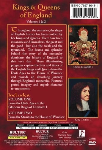 Kings and Queens Box-Set (Cromwell 2 Pack) DVD 5 - Explore the Fascinating Realm of England's Monarchs