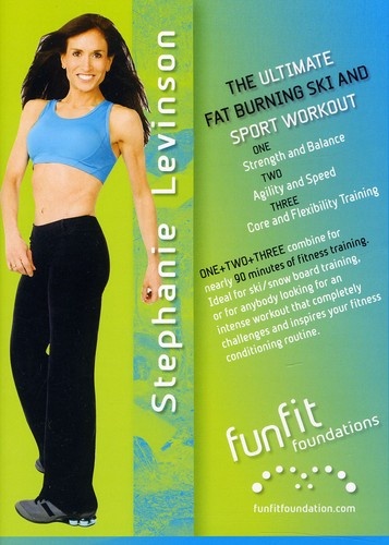 ULTIMATE FAT BURNING SKI & SPORT WORKOUT WITH STEPHANIE LEVINSON DVD FITNESS