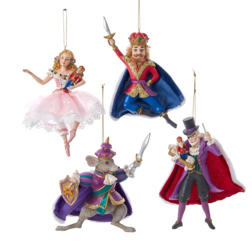Nutcracker Suite Set, 4-Piece Set - Elevate Your Holiday Decor
