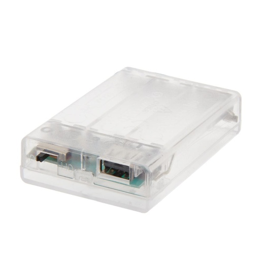 Empty 3 AA Battery Box with USB Connection and Timer