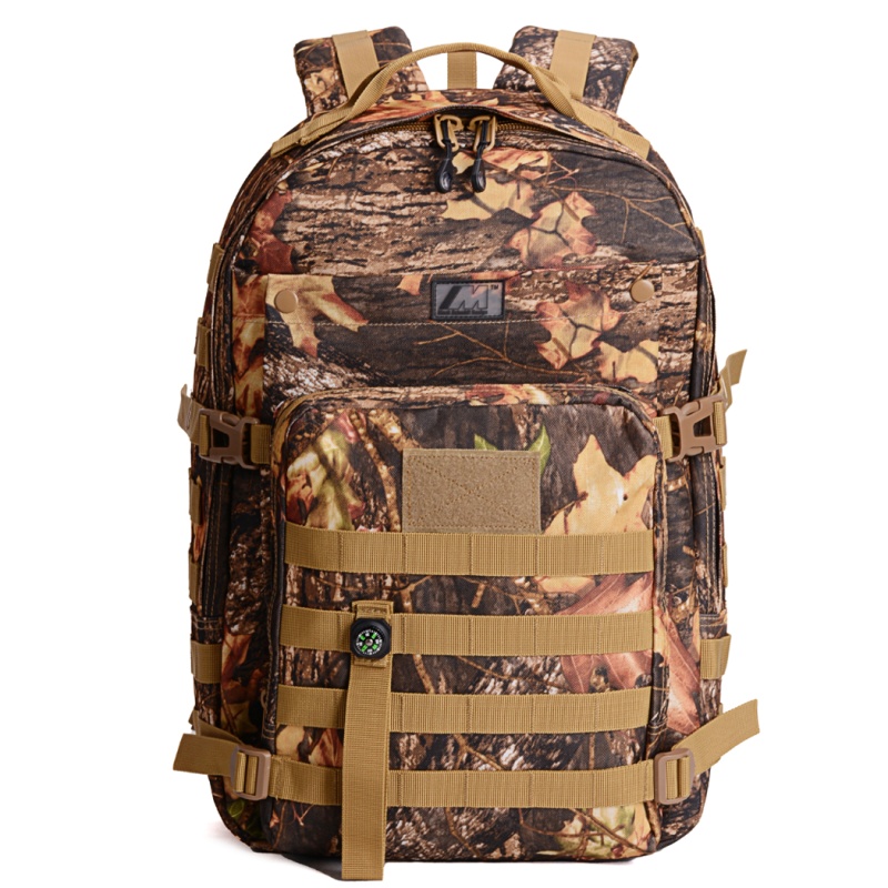 Maple Leaf 35L Military Tactical Waterproof Backpack – Heavy-Duty Rucksack With Compass Attachment