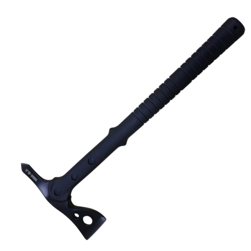 15.7" Dispatch Black Tactical Axe – Stainless Steel Blade With Plastic Handle
