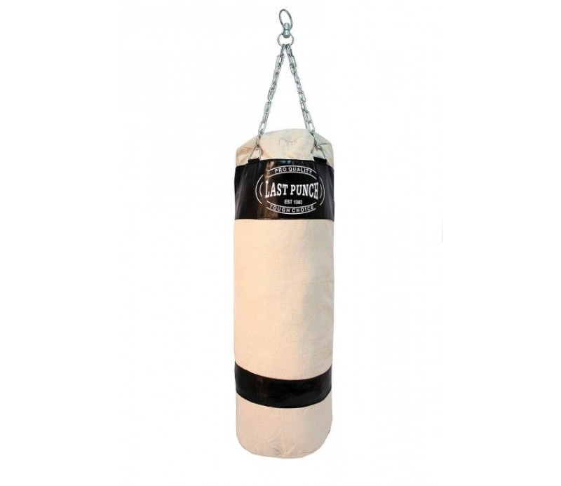 Last Punch Canvas Punching Bag Mma Muay Thai Kickboxing Training Boxing Punching Bag With Chains