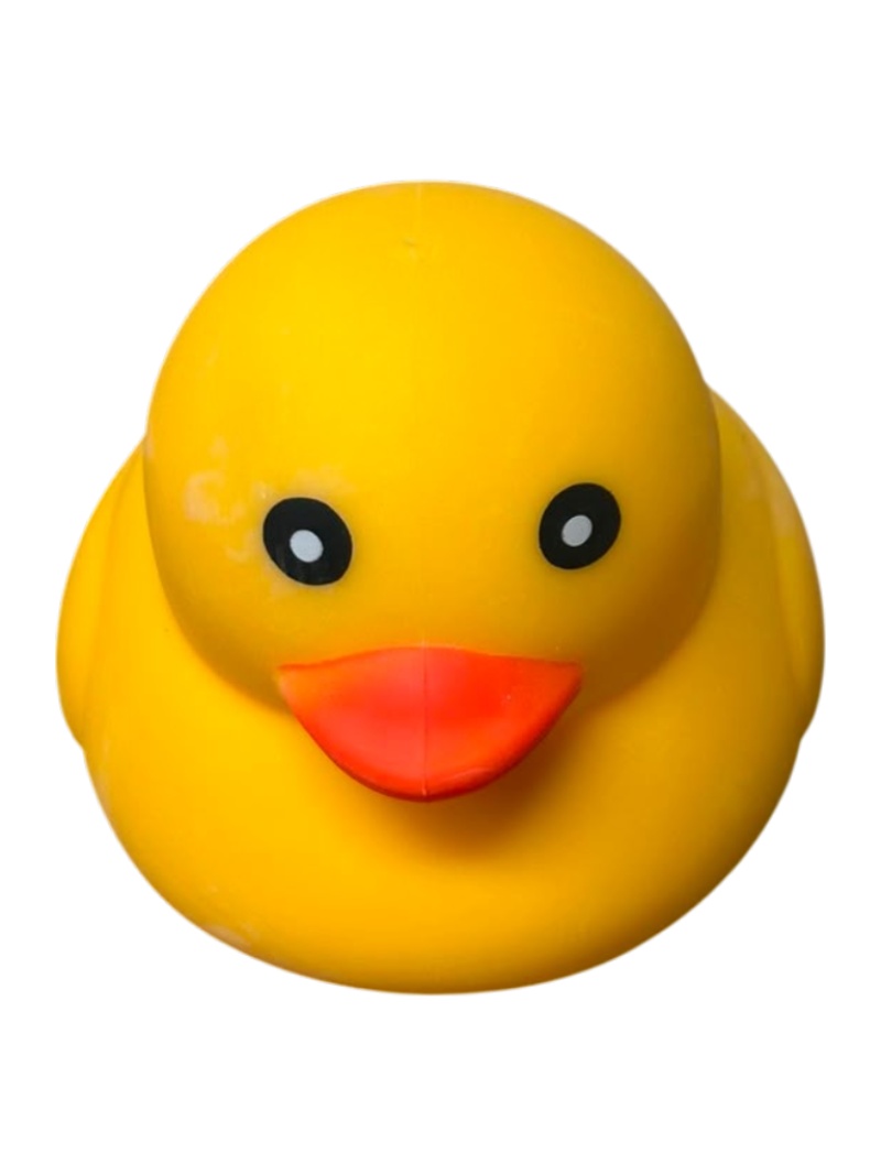 Jumbo Duck Squishy Toy – Yellow & Orange Color – 4-Piece Wholesale Box
