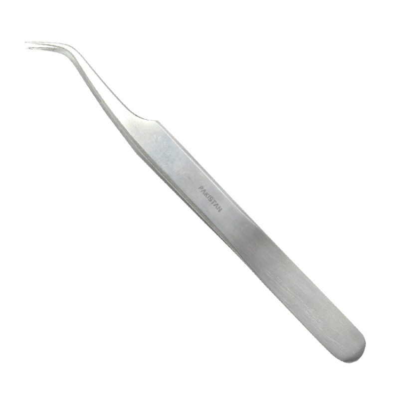 Bdeals Precision Tweezer For Ingrown Hair Steel Fine Tip Curve Style Pointy End