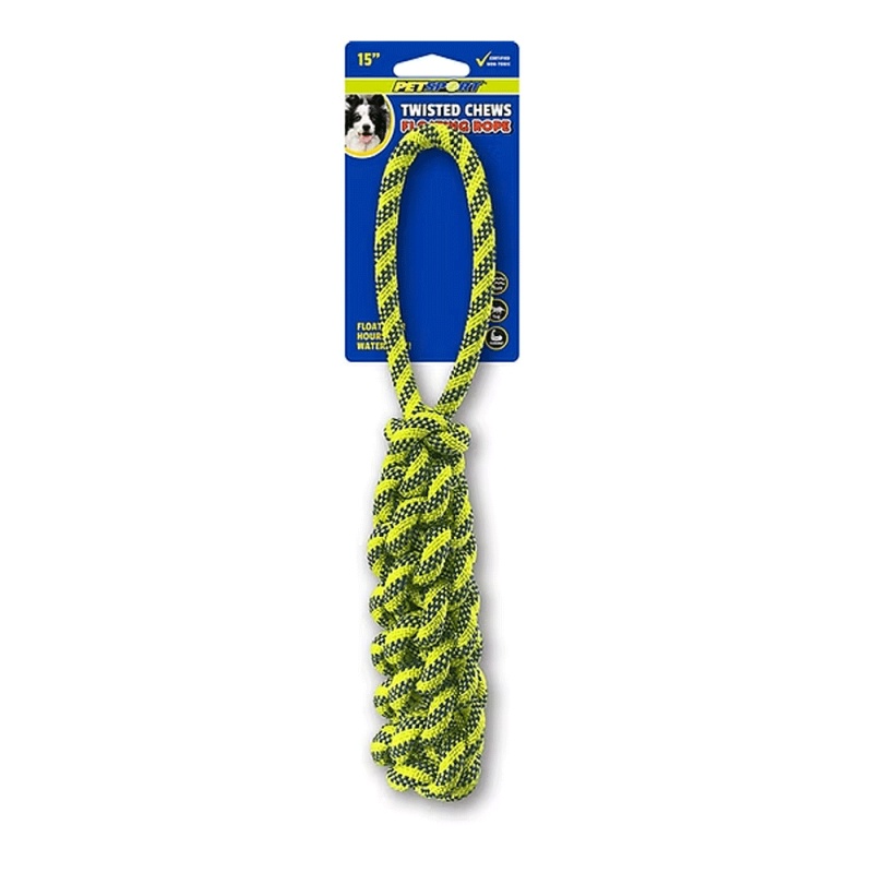 Petsport Twisted Chews Floating Rope Bumper 15.5