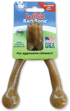 Pet Qwerks Wish Peanut Butter BarkBone