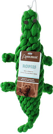 Aussie Naturals® Ropie Gator All Natural Dog Toy