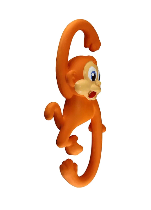 Petsport Naturflex Monkey Tiny Tots 6" Chew Toy