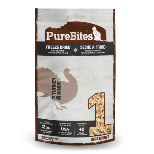 Pure Bites Freeze Dried Cat Treats Turkey 0.92oz