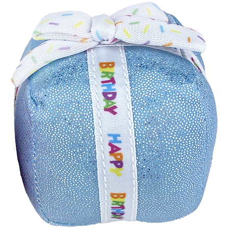 Multipet Birthday Present Cat Toy 2.5" Blue