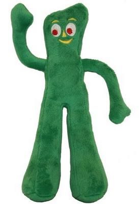 Multipet Gumby Plush 9-inch Dog Toy