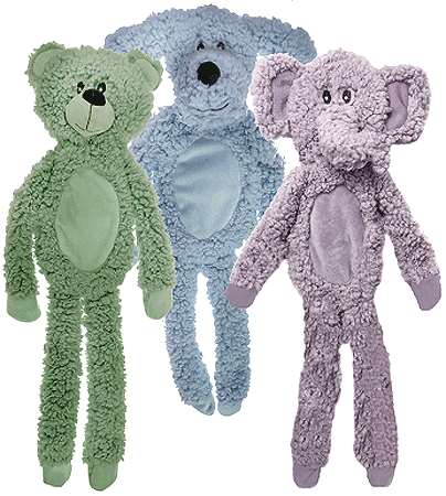 Multipet Aromadog Fleece Flattie - 19 Inch Plush Toy for Dogs