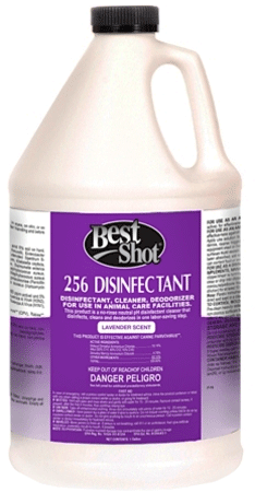 BEST SHOT 256 Disinfectant Gallon Lavender - Effective Pet Cleaning Made Easy