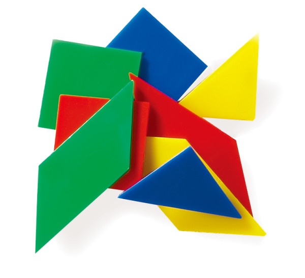 Tangrams - Set Of 4 - 28 Pieces