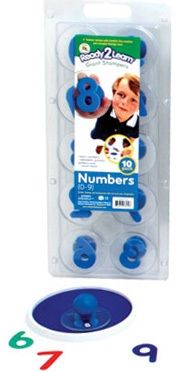 Giant Stampers - Numbers 0-9 - Set Of 10