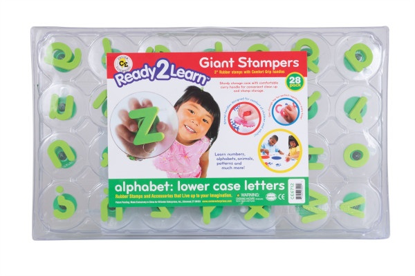 Giant Stampers - Lowercase Letters - Set Of 28