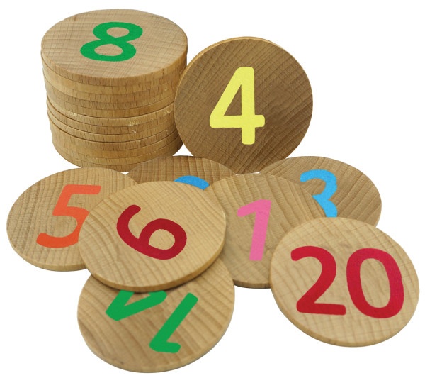 Matching Pairs - Numbers 1-20 - Set Of 40