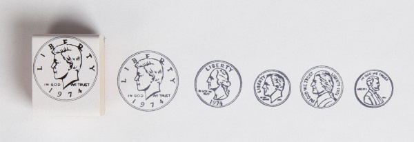 Coin Stamps - Heads