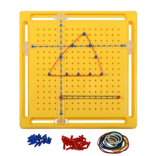 Small Fun Shaped Pegboards - 5 Ct
