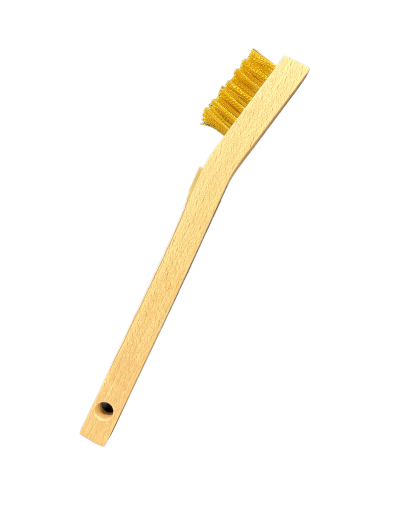 Brass Toothbrush-Style Detail Brush