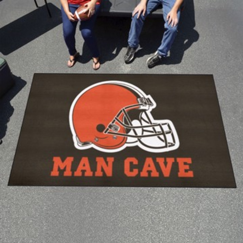 Cleveland Browns Man Cave Ultimat Rug 60"X96"