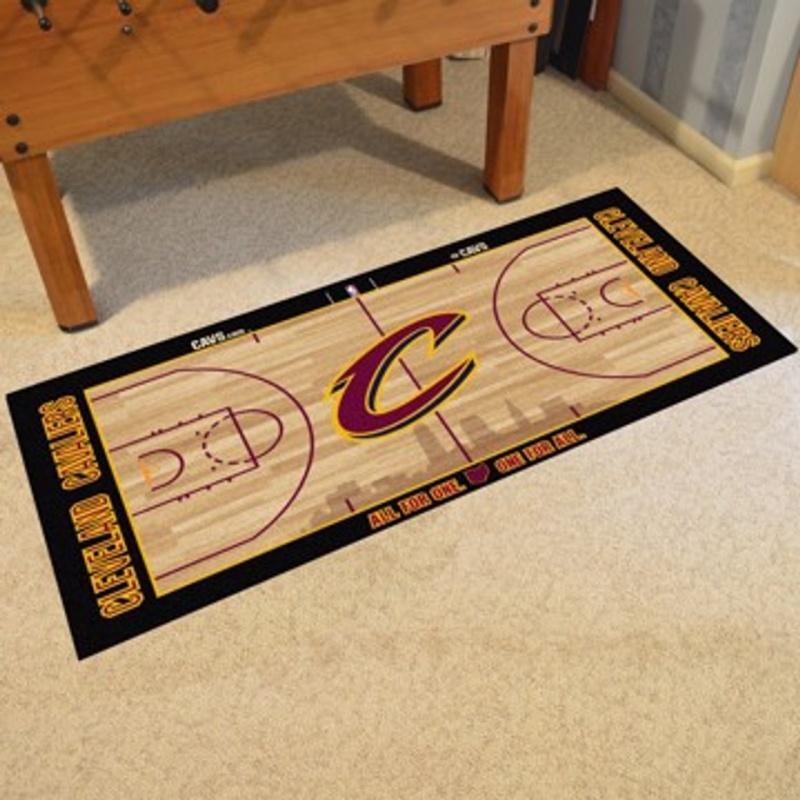 Nba - Cleveland Cavaliers Large Court Runner 29.5X54