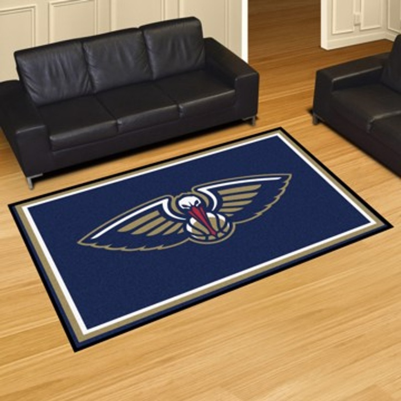 New Orleans Pelicans Rug 5X8 60"X92"