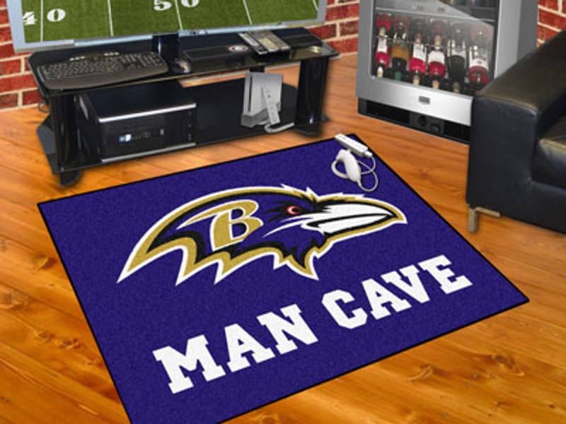 Nfl - Baltimore Ravens Man Cave All-Star Mat 34"X45"