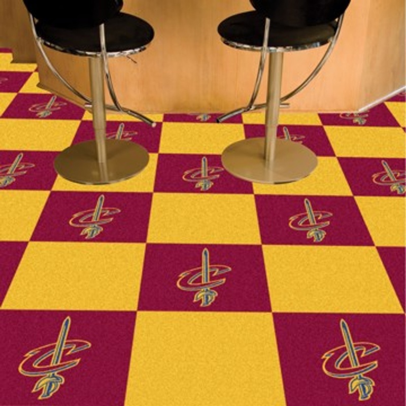 Cleveland Cavaliers Carpet Tiles 18"X18" Tiles