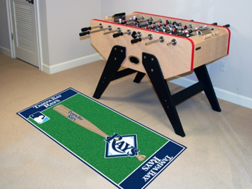 MLB Tampa Bay Rays Baseball Runner - 30"x72"