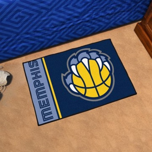NBA Memphis Grizzlies Uniform Inspired Starter Rug 19"X30"
