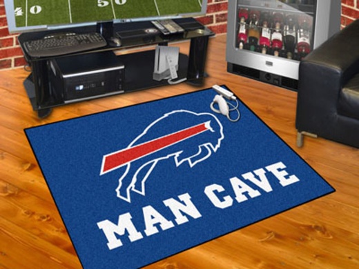 NFL Buffalo Bills Man Cave All-Star Mat 34"x45"