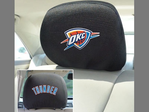 Oklahoma City Thunder Head Rest Cover 10"x13"