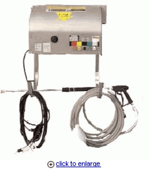 Cam Spray Cold Water Wall Mount Electric Power Washer 2000Psi 2000Wmss