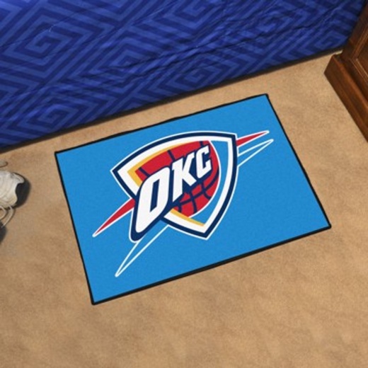 Oklahoma City Thunder Starter Rug 19" x 30"