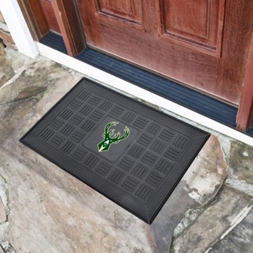 NBA Milwaukee Bucks Medallion Door Mat