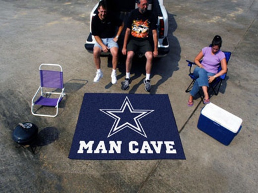 NFL Dallas Cowboys Man Cave Tailgater Rug 60"X72"