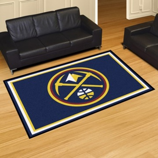 Denver Nuggets Rug 5X8 60"X92" - Officially Licensed NBA Team Rug