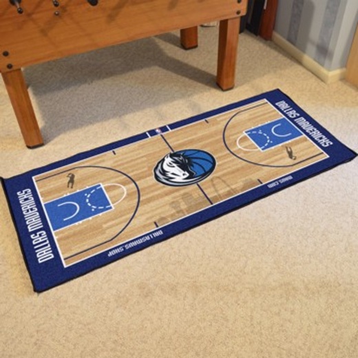 Dallas Mavericks NBA Large Court Runner 29.5x54