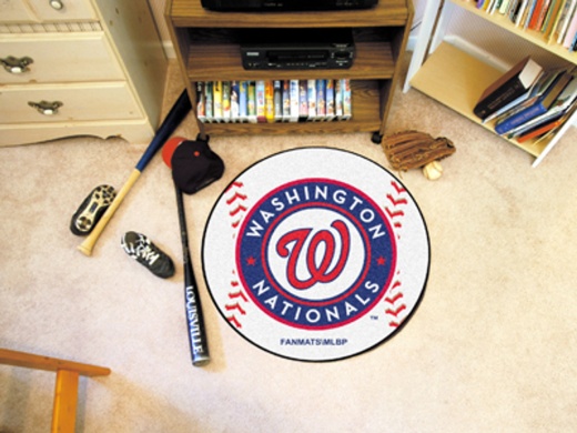 Washington Nationals Baseball Mat