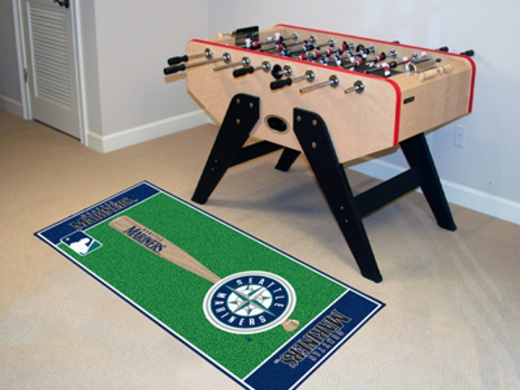 MLB Seattle Mariners Baseball Runner 30"x72"