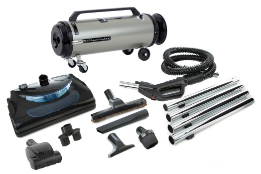 Evolution W/Electric Power Nozzle Full-Size Canister Vac