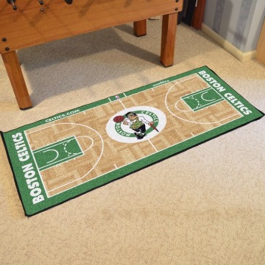 NBA Boston Celtics Large Court Runner 29.5X54
