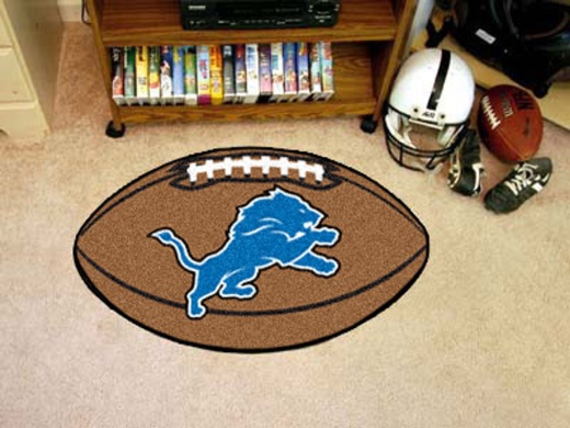NFL Detroit Lions Football Rug 22"X35"
