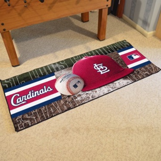 St. Louis Cardinals Baseball Runner 30x72 - MLB Team Spirit